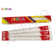1 Pack (12 Pcs) 30cm Ruler Jenia/ Roll 30cm Ruler/ Ruler