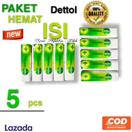 PAKET HEMAT 5pcs DETTOL SABUN MANDI BATANG ALL VARIAN 60gram / body wash murah original
