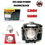 BLOCK EX5 HIGH POWER Standard RACING BLOCK 53MM 54MM 56MM  GASKET BLOCK STANDARD 53MM 54MM 56MM EX5 