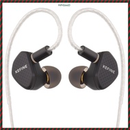 Kefine Klean 10mm DLC Diaphragm Dynamic Driver HiFi IEM Earphones with High-Purity Silver-Plated Cop