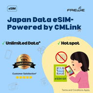 Unlimited Japan eSIM 1GB/2GB/3GB Daily or 3GB - 10GB Total for 3 - 20 Days Data Roaming | QR Code vi