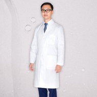 納米抗菌醫療級制服醫生袍中醫袍白袍實驗室袍醫科生男