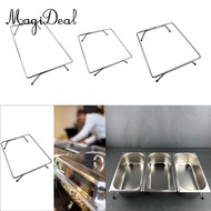 MagiDeal Wire Buffet Stand, Warming Rack, Serving Tray, Catering Tray, Wire Buffet