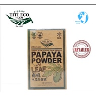 Titi Eco Farm ORGANIC PAPAYA POWDER WITH LEAF (3g x 18 sachets) / box