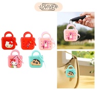 [Loviver] Little Girl Purse Portable Lightweight Present for Girls Washable Kids Purse