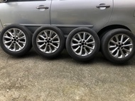 TOYOTA 16吋 原廠鋁圈  ALTIS WIsh 5孔100鋁圈  送外胎 205/55/16