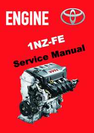 1NZ-FE ENGINE TOYOTA 1NZ-FE 1.5L WORKSHOP MANUAL - VIOS YARIS COROLLA AURIS GEELY GREAT WALL C10