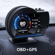 P6 OBD Gauge Meter OBD2 Meter OBD+GPS P6 OBD2 DIGITAL METER for PROTON PERODUA myvi axia bezza HONDA