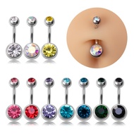 Cross-Border Metal Navel Ring Combination Irregular Spots Punk Funky Shiny Nail Jewelry