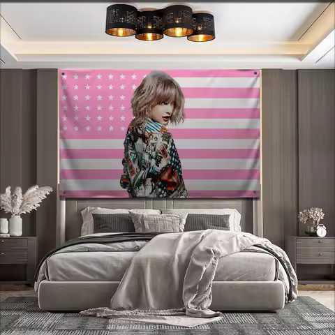USA-T-TaylorS-TTPD-S-SwiftS Flag For Garden Flags Party Living Room Home Balcony Wall Decor Banner B