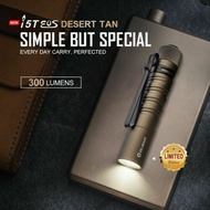 New Olight i5T EOS Dessert Tan EDC 300 Lumens AA LED Flashlight