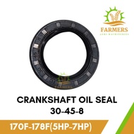 3PCS Oil Seal 30-45-8 Aircooled Diesel Engine 170F 178F 5HP 7HP