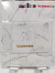 (原價100)全新悠遊卡 (不是貼紙) 經典大理石-白 icash2.0 捷運 台鐵 公車 同享電子票證 優惠#蛇年行大運
