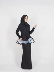 Jenifer Peplum Baju Kurung / Muslimah Baju Kurung / Muslim Women Fashion Baju Raya / Peplum Baju Raya Baju Kurung (S-XL) /Raya Baju Kurung / Modern Baju Raya Kurung / Raya 2021 / Ready Stock / Murah / Ship from Malaysia