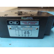 Hydraulic pilot operated check valve cml camel mpc-02-w-1-c hydraulic