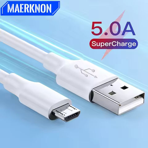 1M 1.5M 2M 3M Micro USB Cable 5A Fast Charging Wire Phone Charge Cable Wire For Xiaomi Redmi Samsung