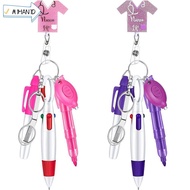 IMIHAN1 Nurse Badge Set, Lanyard Retractable Nurse Pen Pack, Portable Keychain Nurse Badge Clip