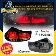Toyota Harrier / Lexus RX330 RX350 2004 - 2009 Dynamic Light Bar Tail Lamp With Signal Running