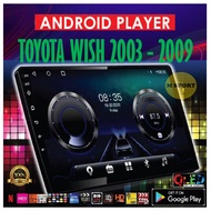 TOYOTA WISH 2003 - 2009 10'' (360 CAMERA 8GB RAM 128GB CARPLAY DSP 4G SIM Q-LED) 10'' OEM Plug & Pla