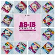 AS-IS Items ( defect item )