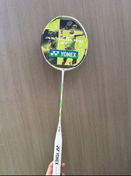 【全新】YONEX尤尼克斯天斧 AX100 ZZ VA 安塞龍全素碳羽球拍耐磨耐磨打輕量級 男女同款綠色