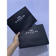 HITAM Paper BAG ORIGINAL BLACK ORIGINAL COACH Boutique BLACK Shopping Bags