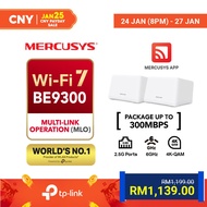 Mercusys BE9300 WiFi 7 Whole Home Mesh System Halo H47BE (2-Pack) (Powered by TP-Link)