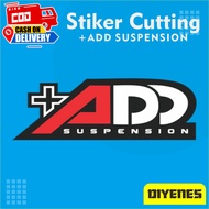 Stiker +ADD Suspension