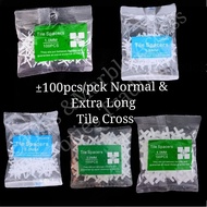 ±100pcs/pack  Cross Tile Spacer Marble Spacer Mosaic Spacer Mosaic Tile Cross Tile Spacer (Normal& E