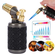 Versatile Double Flame Butane Torch Lighter Adjustable