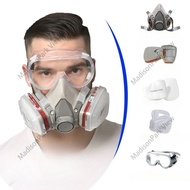 Masker Gas Respirator - 6200 - Gray | masker proyek | safety mask | masker debu erupsi |masker cat |