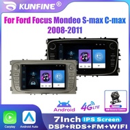 7 Inch 2 Din Android Octa Core Car Radio Stereo For Ford Focus Mondeo