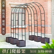 W-8&amp; Climbing Bracket Rod Chinese Rose Grape Clematis Rose Garden Outdoor Arch Arch Flower Stand Lattice MJ7A