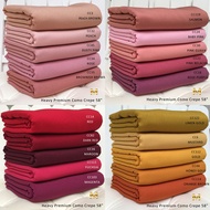 Part 4 Heavy Premium como crepe (harga utk 0.5m) Bidang 60