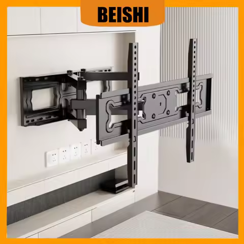 TV Wall Mount Bracket for 32-70Inch TV Full Motion TV Frame Swivel with Extendable Articulating Arm