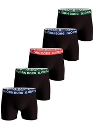 Björn Borg | Bjorn Borg Cotton Stretch Boxer 5P, Boxer Briefs for Men, Multi-Packs Available