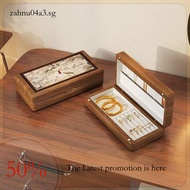 Box Solid Jewellery Wood Exquisite Vintage Accessories Jewellery Organiser Ornament Portable High-En