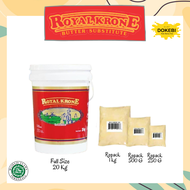 ROYAL KRONE BUTTER 250GR - LANDKRONE BUTTER SUBSTITUTE - BUTTER BLEND MARGARINE - BOS BUTTER COOKIES