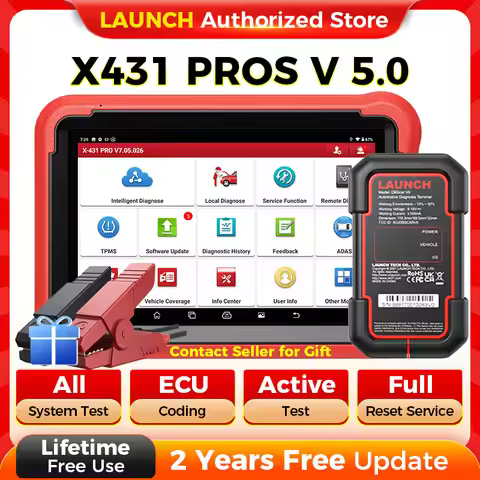 LAUNCH X431 PROS V 5.0 Diagnostic Tools OBD2 Scanner Diagnost Auto Automotive Tool Car Scan Autoscan