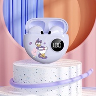 100% Original Disney APRO6 TWS หูฟังบลูทูธหูฟังเอียบัดไร้สายยี่ห้อคุณภาพขนาดเล็กลายการ์ตูนน่ารักเกมก