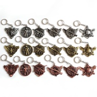 PUBG Rank Badge Keychain