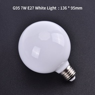 Sky Wing Milky Glass Bulb G80 G95 7W E27 Globe Ball Bulb Cold/Warm White Lampada LED Lamp