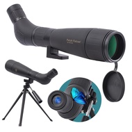 Fetch Falcon 20-60X60 FMC HD Spotting Scopes (Water-Resistance Long Range Spotting) with Metal Tripo