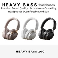 Heavy Bass 100 | Deep Bass Wireless Headphones | 90H Playtime | ANC | 800mAh Battery