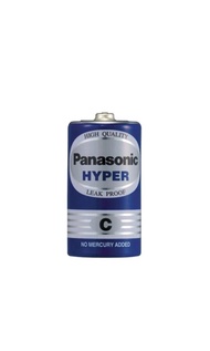 Panasonic C型 中電芯 LR14 1.5V Hyper 碳性電池 電芯  2粒收縮裝 x 12排 24粒 盒裝