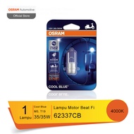 Osram Lampu Depan Motor Honda Beat Fi 2012-2014 - 62337CB 35/35 12V P15D-25-1 Cool Blue