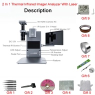 IR777 Intelligent Thermal Infrared Imager Analyzer BGA Rework Station Built-in Laser Heating De-sold