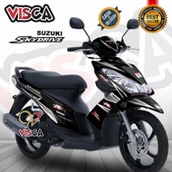Decal Skydrive 125 Full Body Stiker Skydrive 125 Full Body Striping Skydrive 125 GRAFIS