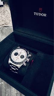 tudor  black bay chrono 79360n 白色熊貓 full set