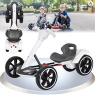 Foldable Electric Go Kart for Kids 2-10 Yrs No Assembly Needed Remote Control w/ LED Lights SoftSeat